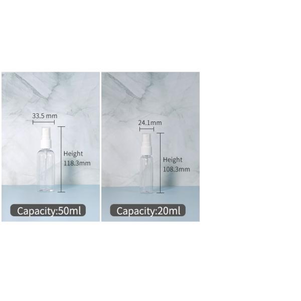 Botellas cosméticas de plástico personalizadas Botella de crema facial ovalada Embalaje vacío