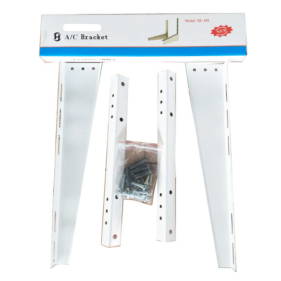 Square Hole Outdoor Wall Mounting Bracket Folding For Air Conditioner