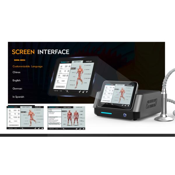 Pain Relief Muscle Bone Tissue Regeneration Treatment Extracorporeal Shockwave Machine