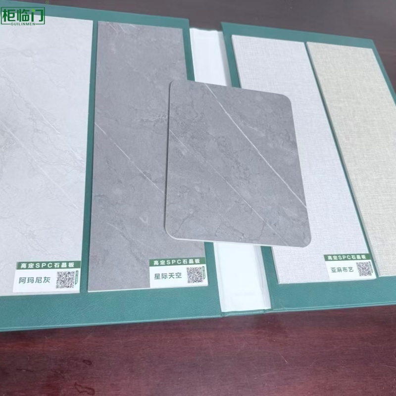 Waterproof SPC Crystal Wall Panel Rigid Core Interior Wall Cladding