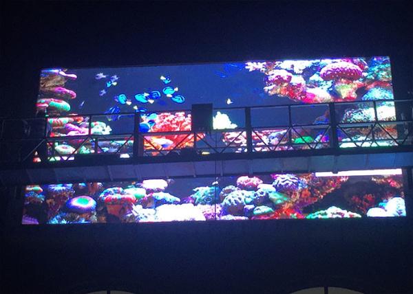 P10 Outdoor Full Color LED Display Big Advertising Screen 960x960mm IP65 waterproof cabinet