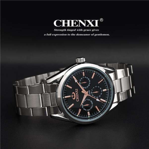 Rose Gold Watch 006B Stainless Steel Strap Branding Watches Curren Watch Wholesale Price Men Watches