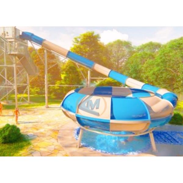 Adults Water Bowl Slide 12.5M Height For Amusement Park Restort Place