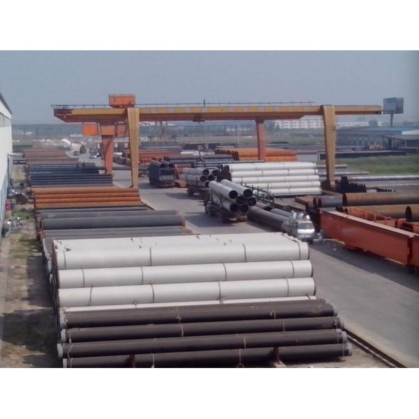 L'arc submergé de SSAW de spirale double face du tuyau d'acier api 5L X56 a soudé le tuyau