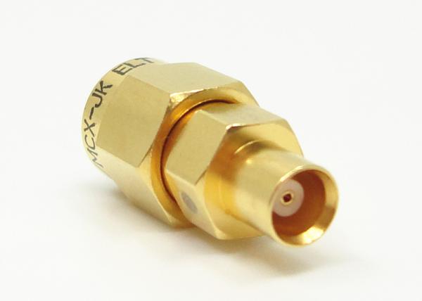 O ouro chapeou o homem de 6GHz SMA MCX ao conector coaxial do adaptador do RF da fêmea