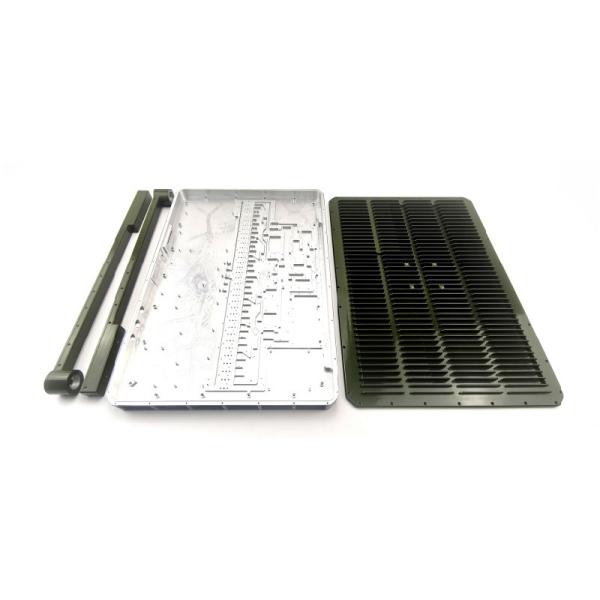 Piezas de fresado CNC de alta precisión, aluminio, superficie pintada