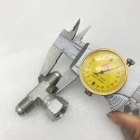 Garnitures hydrauliques de pièce en t de tuyau de commande numérique par ordinateur de Jic de vide masculin et femelle