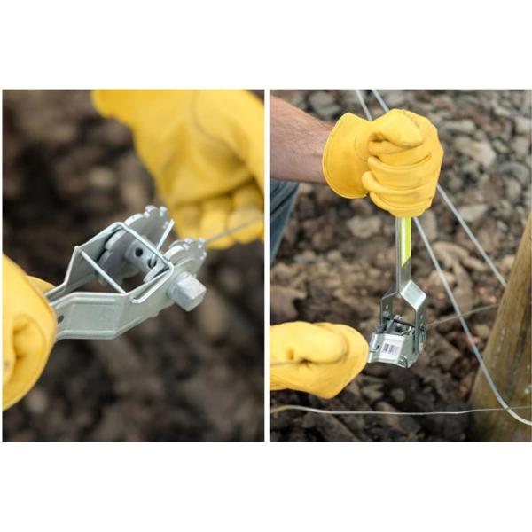 Электрический гальванизированный запас 14cm ограждая Tensioner для электрического провода