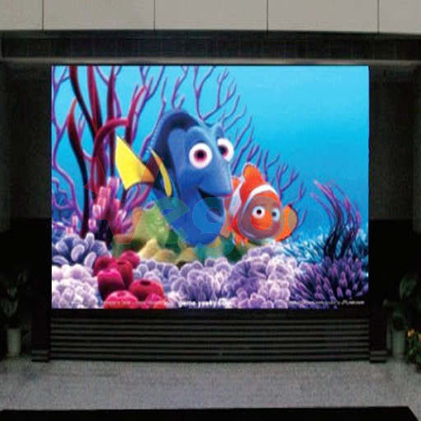 Exposição de diodo emissor de luz interna fina de alta resolução da cor P3 completa para shopping