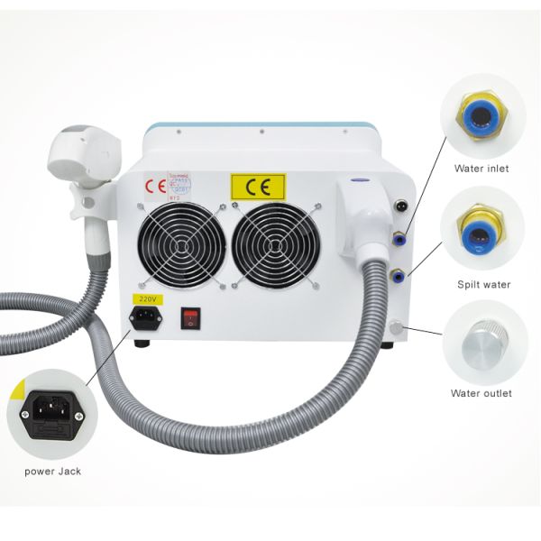 ND YAG Laser Machine Tattoo removal beauty device, scar removal and skin whitening beauty machine Portable lazer machine