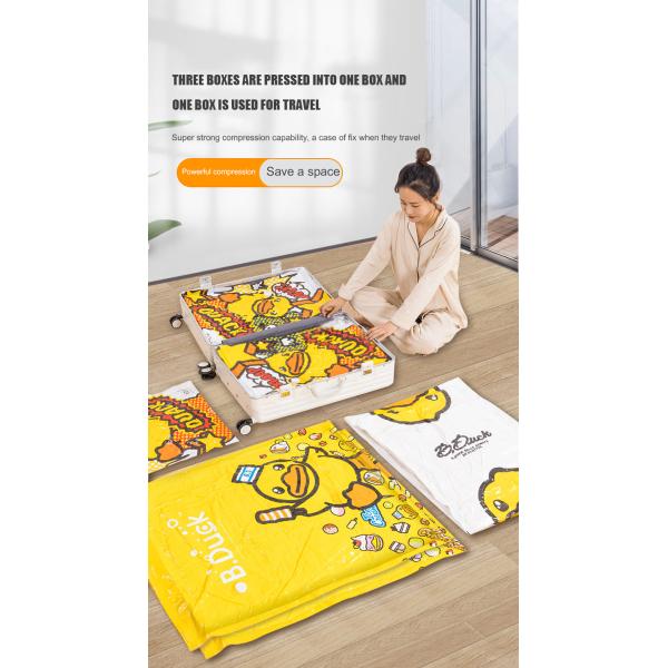 Bolsa de almacenamiento de mantas plegables para viajes y organización del hogar Material de PVC