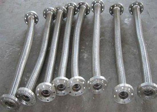 Petroleum SS304 6 Inch Stainless Steel Metal Hose , Flexible Steel Hose