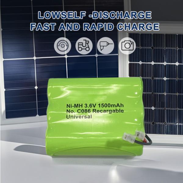 Цилиндрический аккумулятор NiMH 3.6 V 1500mah Высокая емкость для игрушек
