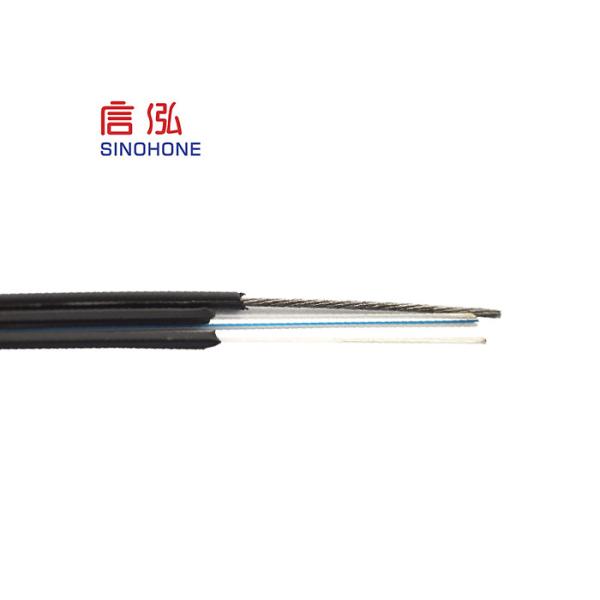 FTTH 1 Km Fiber Optic Cable , Fiber Optic Network Cable High Durability