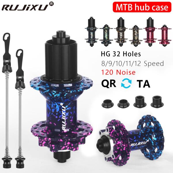 180 Rings Bicycle Hubs 32 Hole Mountain Bike Wheel Hub Steel Spoke Quick Release For Front Rear