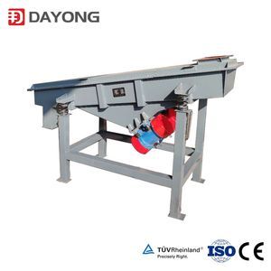 Stone Linear Vibrating Screen Sand Vibrating Sieve Machine Customized
