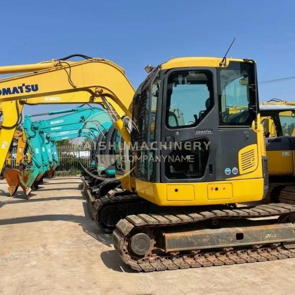 Japan Used Komatsu PC78 Mini Excavator Original Hydraulic Valve Transport Height 2.5m