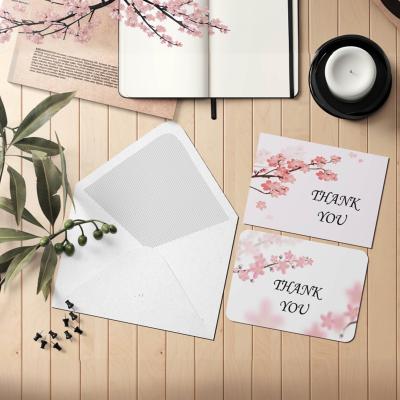 300gsm Coated Paper Custom Card Printing For Small Business Lamination CMYK Color