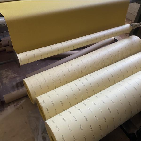 Hook and Loop Backing Resin Bond Sanding Paper Roll for Automotive Surface Finishing