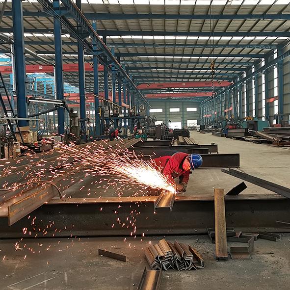Customizable Galvanized H Steel Prefabricated Warehouse