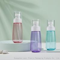 Garrafa cor-de-rosa transparente do pulverizador da névoa da cara de 3.38oz 100ml