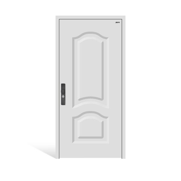 Customizable Flat Frame Steel Door Invisible Hinge for Residential Entry