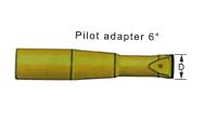 Adapteur -pilote 6°/outils de forage de roche du modèle R25 de jambe perceuse de fil