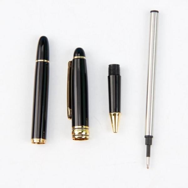 roller ball pen metal ball pen with custom screen printing logo for business gift