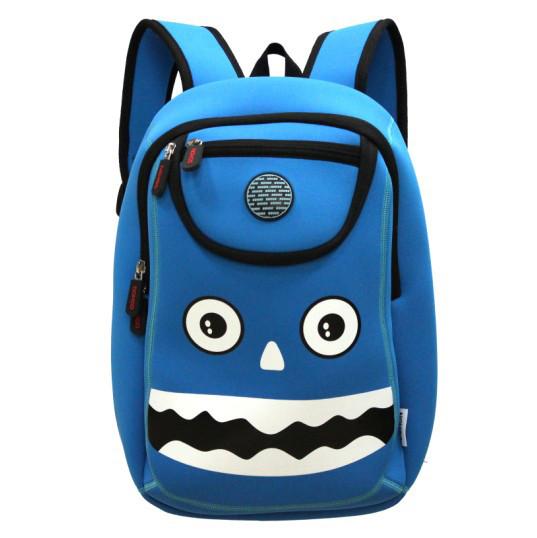Cartoon School Personalized Kids Backpack Double Shoulder Monster Shape