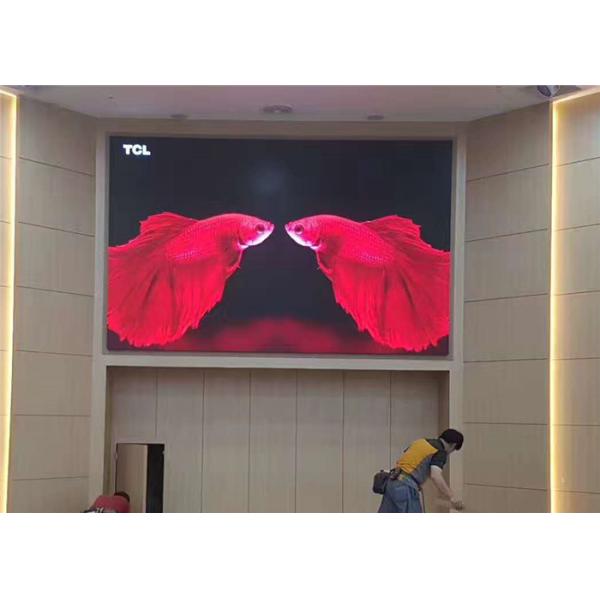 Indoor HD LED Wall For Banqueting Hall 1R1G1B SMD3535 6mm Pixel