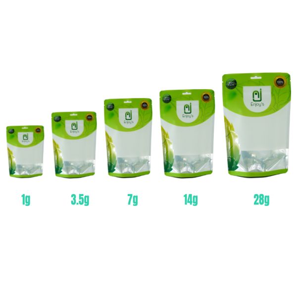 PE Plastic UV Printed Biodegradable Moistureproof Holographic Mylar Ziplock Bag 3 Side Seal Seed Flower Bag UV Printing Food Packaging