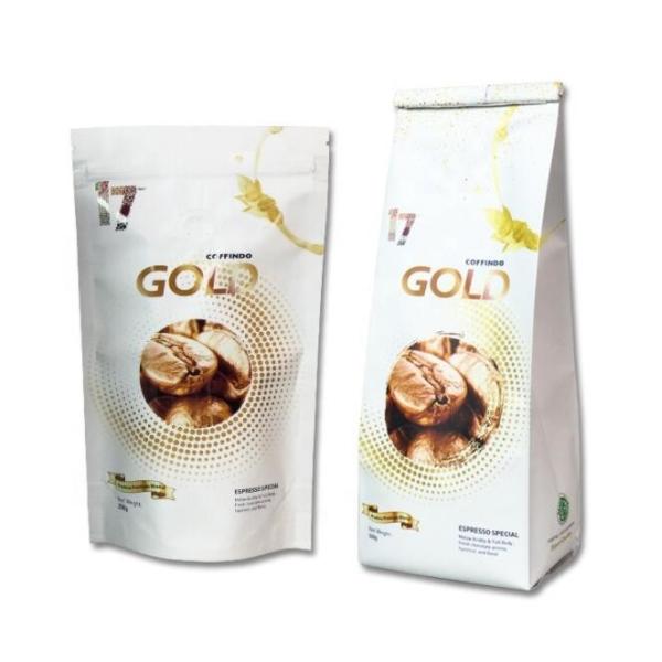 Side Gusset Biodegradable Packaging Bags 32oz 64oz 2lb 5lb 250g Coffee Bags