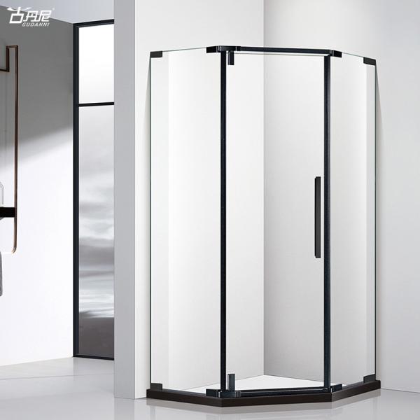 GUDANNI Waterproof Tempered Glass Shower Room Enclosure Bathroom square Folding Door