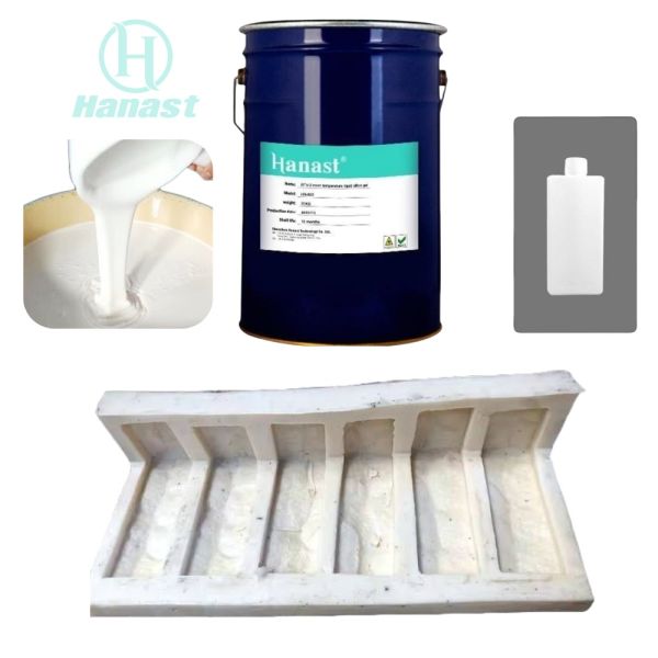Tin Cure Silicone Rubber Rtv2  Raw Material For Gypsum Sculpture
