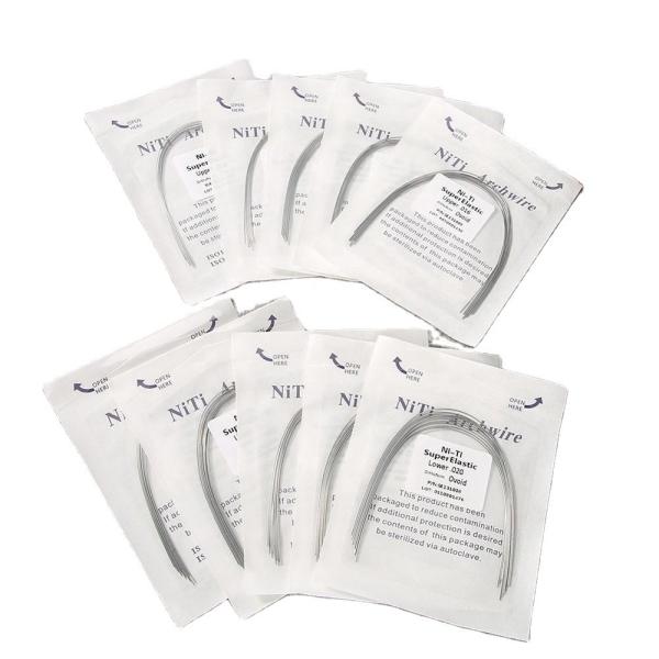 Rectangular Stainless Steel Dental Areal Arch Wire and Super Elastic for Dental Orthodontic Needs