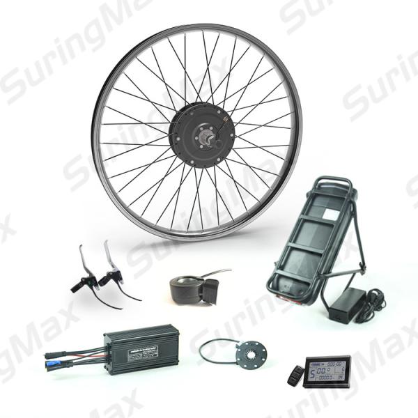 High Speed Electric Mountain Bike Motor Kit With LG Cell Lithium Battery, 500w Gear Cassette Motor