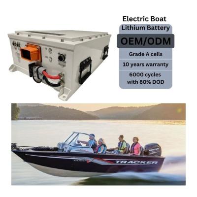 96V 100Ah Lithium Battery For Electric Boat Motor High Performance Marine Power Solution
