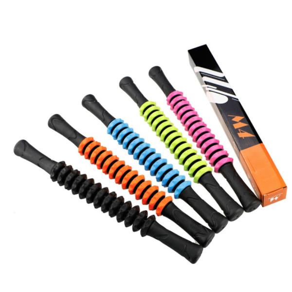 54cm Gear Fascia Yoga Massage Stick Myofascial Release Foam Handle  Plastic Point