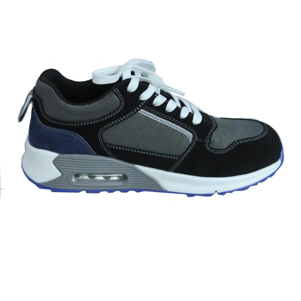 Factory Sports Construction Workers Cement With Comfortable EVA Insole And Mesh Upper Safety Shoes