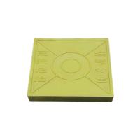 Couverture de tranchée de câble de surface en FRP antidérapant à grille boulonnée ou collée