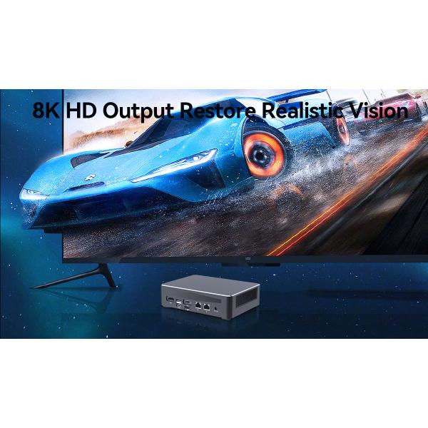 12-е поколение Intel Core I7 1260p Мини ПК с двойной LAN двойной HDMI DDR4 64GB
