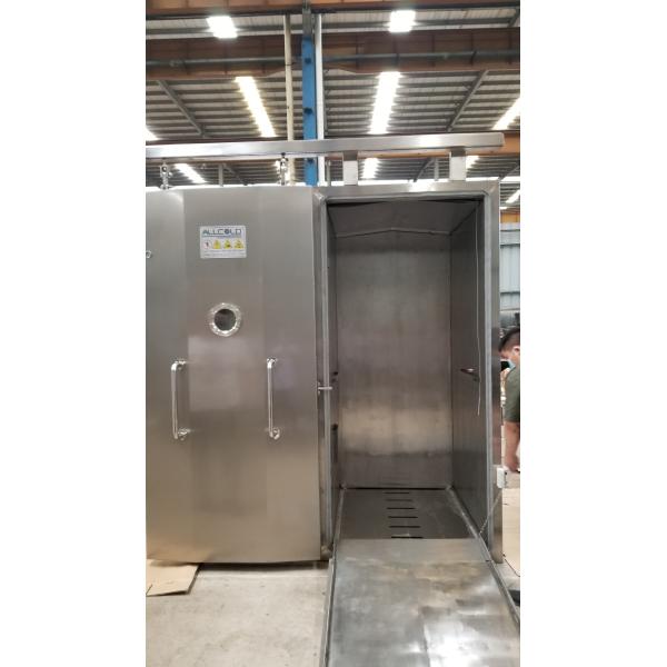 2 máquina del enfriamiento al vacío de la comida del SGS 21KW de las carretillas