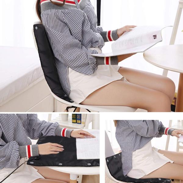 USB 5V Electric Warmer Pad , ODM Electric Heat Pack 55degrees Temperature