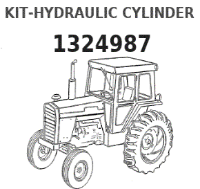 CATEEEE 132-4987 Ensemble d'étanchéité hydraulique pour cylindres pour pièces de chenilles D9R