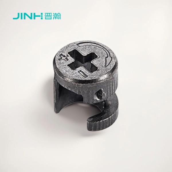 Black Nickel Plated Minifix Cam Lock Oem Flat Pack Furniture Hardware Solutions