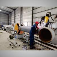 Estação de soldagem de tubulação de bobinas de tubulação aberta Sistema de soldagem de tubulação de alta eficiência