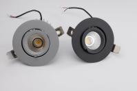 12W Gimbal Downlight 360° Rotação LED gimbal downlight pot lights 4 polegadas LED gimbal soluções de iluminação