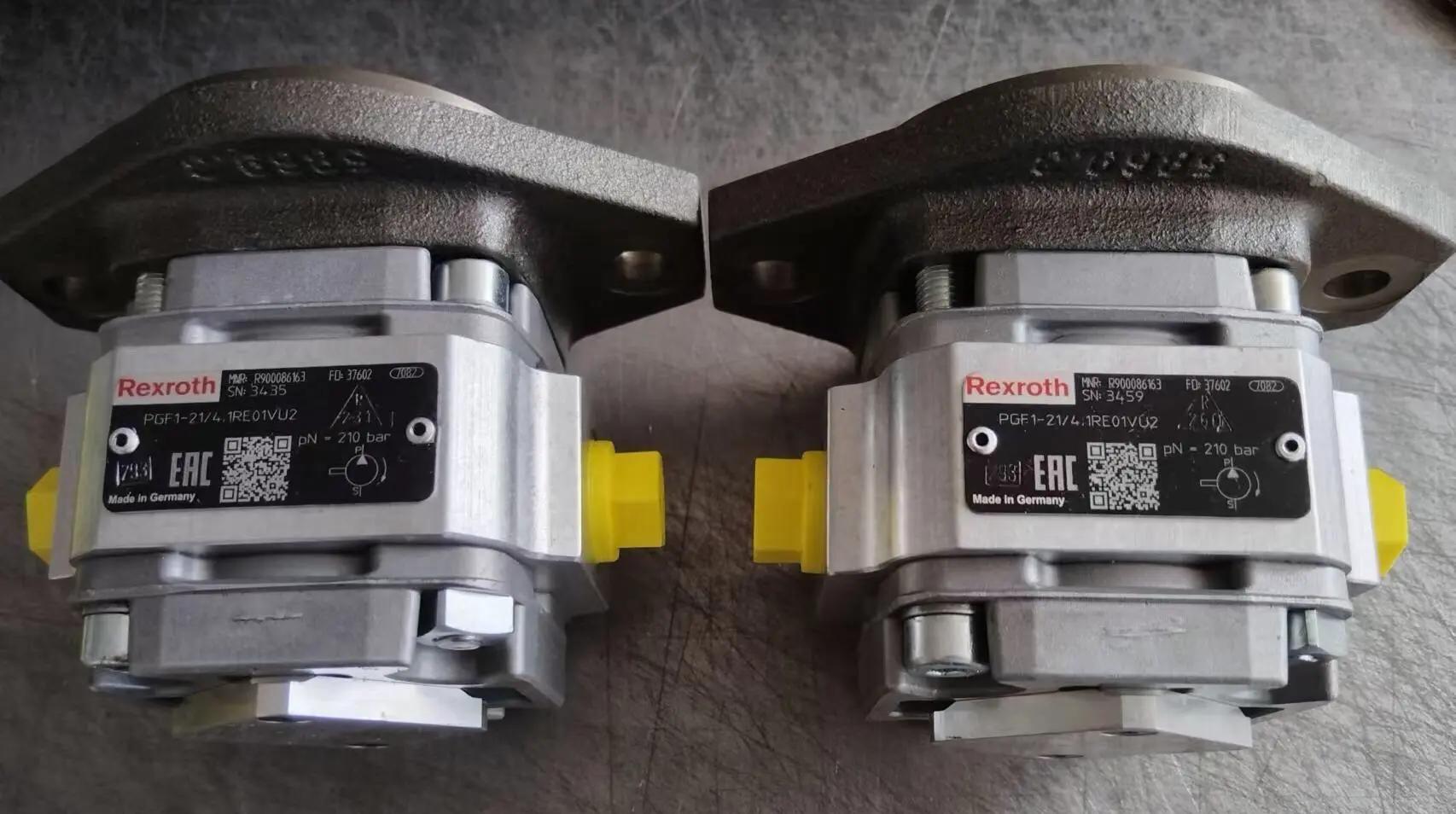 German Rexroth High Pressure Gear Pump Up to 350 bar with Cast Iron or Aluminum Construction