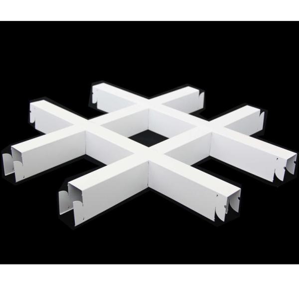 Concealed Grid Metal Ceiling Tiles 200x200mm Square Or Bevelled Edge