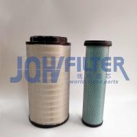 Partes sobressalentes de escavadeiras 17500256 17500258 Elementos de filtro de ar para EC250D EC300D